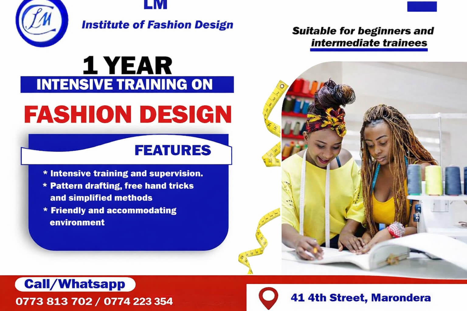 LM Institute of Fashion Design Marondera
